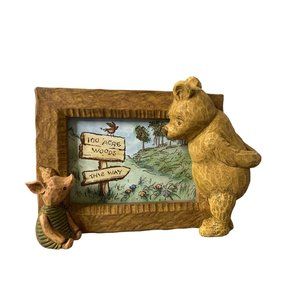 Charpente Disney #65504 Classic Winnie the Pooh Picture Frame Piglet 4x6 Decor